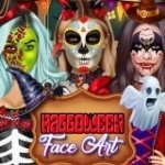 Картинка Halloween Face Art